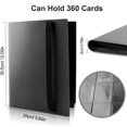 thumbnail image 3 of Advancent Game Card Binder Album Kids Simple Organization 360 Pages Transparent Storage Holder Holding Large-capacity Cards Book Almacenamiento y organización del hogar No.1, 3 of 6