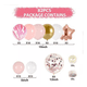 thumbnail image 2 of Guirnalda De Globos Rosa Decoración De Arco De Cumpleaños Rosa/Dorado/Blanco, 2 of 5