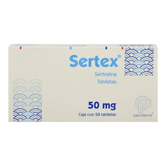 Sertex 50 mg 28 tabletas