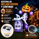 thumbnail image 5 of Inflable Halloween Calabaza Esqueleto 2.40m Fantasma Luz Led, 5 of 8