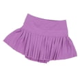 thumbnail image 3 of Faldas de tenis plisadas con bolsillos, faldas deportivas para correr, entrenamiento, falda deportiva morada para mujer M, 3 of 12