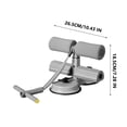 thumbnail image 3 of Adjustable Height Sit Up Bar with Suction Cups for Home Gym Abdominal Workouts and Core Training, 3 of 5