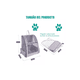 thumbnail image 2 of Mochila Transportadora Para Mascotas Para Gatos Y Perros gris, 2 of 5