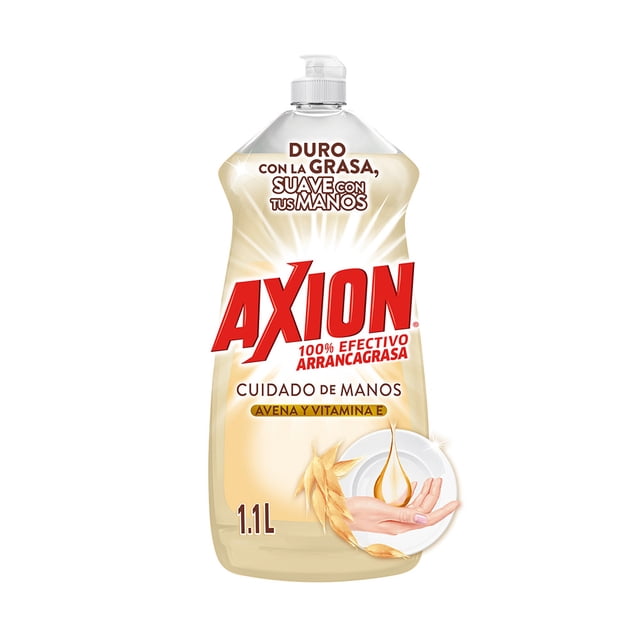 Lavatrastes Líquido Axion Avena con Vitamina E 1.1 L