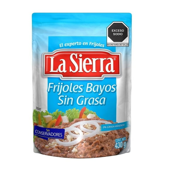 Frijoles bayos La Sierra sin grasa 430 g