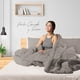 thumbnail image 2 of Set Edredón Acolchado Dreamlab Juego de Cama MATRIMONIAL Arena Beige, 2 of 9