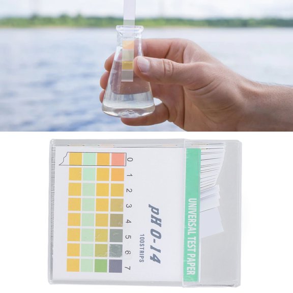 Tiras de pH papel de prueba de pH PH0-14 rápido y conveniente para medición de agua potable