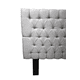 thumbnail image 5 of Cabecera El Bazar Store Capitonada Soho Plata King Size, 5 of 6