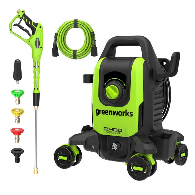 Hidrolavadora Greenworks 2400 PSI 1,2 GPM