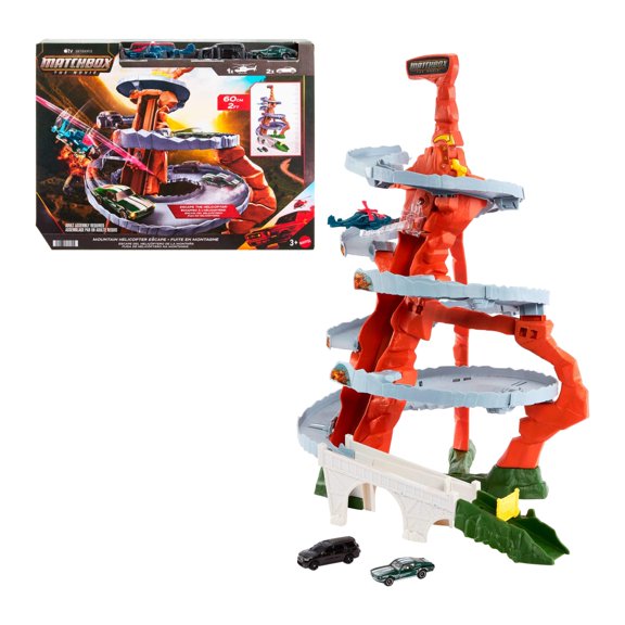 Pista de Juguete Mattel Matchbox Escape en la Montaña