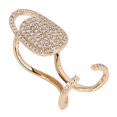 thumbnail image 3 of Anillos para cubrir uñas con diamantes de imitación, anillos para cubrir uñas, anillos para uñas con índice ajustable, anillos para uñas fieles a su promesa, 3 of 9