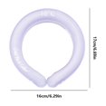 thumbnail image 2 of Anillo de Hielo para Cuello Colgante de Verano, para Deportes Al Aire Libre, Anillo de Hielo para Cuello Colgante Pcm, Dispositivo para Collarín de 300 Ml, 2 of 5