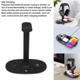 thumbnail image 4 of Soporte Para Auriculares, Ahorro De Espacio 4 En 1, Soporte De Carga De Auriculares Desmontable, Cargador Inalámbrico De 15W, Carga Segura Para Reloj Inteligente, 4 of 7