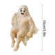 thumbnail image 2 of Fantasma de Halloween CLLC, Figura Decorativa de Halloween, Estatua de Fantasma Divertida y Sexy para Fiestas, Hogar, Dormitorio, Estante, Mesa, Centro de Mesa, Escultura de Fantasma de Resina (B), 2 of 8