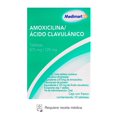 thumbnail image 1 of Amoxicilina/Ácido Clavulánico Medimart 875 mg/125 mg 10 tabletas, 1 of 2