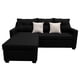 thumbnail image 3 of Sala Esquinera Hermes El Bazar Store Negro 215x165 cm Lado Izquierdo y derecho Lino nacional, 3 of 6