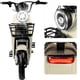 thumbnail image 4 of Bicicleta Eléctrica BIZMO con Luz Led 50 Km/h 3 Velocidades Beige, 4 of 7