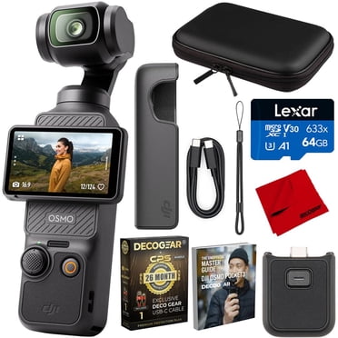 Estabilizador de Mano Gimbal DJI Osmo Pocket 3 4K 120fps 64GB