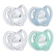 thumbnail image 1 of Chupete de Silicona Ultraligero Tommee Tippee Transparente Diseño Simétrico para Bebés 0-6 Meses, 1 of 8