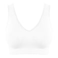 thumbnail image 3 of Bralette Hanes Intimates para Mujer Liso Blanco Talla EG, 3 of 4