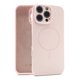 thumbnail image 1 of Funda Icon Case Silicon para iPhone 16 Pro Max, Carcasa, Protector, Uso Rudo, Antigolpes, Resistente, Esquinas Reforzadas, Protección de Cámara - Rosa claro, 1 of 9