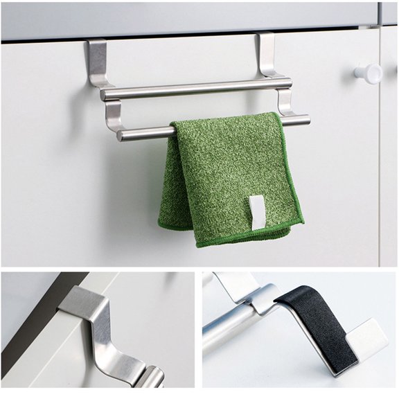 RENACLIPY Colgador De Toallas Puerta Inoxidable Resistente Para Y