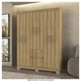 thumbnail image 4 of Ropero Closet 6 puertas y 2 cajones Color Miel Mobi, 4 of 6