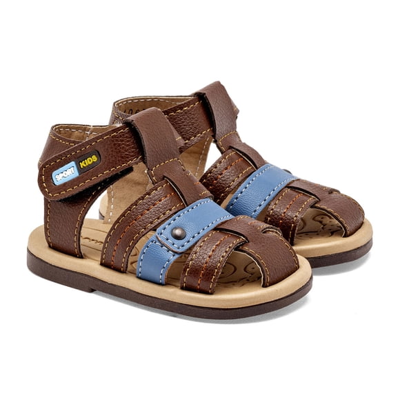 Biberones Sandalia Para Bebe Café Azul Cod 146781-a