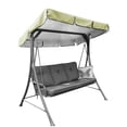 thumbnail image 2 of Injueey Cubierta para columpio de 3 asientos, cubierta para jardín, impermeable, resistente a los rayos UV, sombra para silla, polvo/vela, patio Type2 NO2, 2 of 6