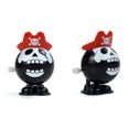 thumbnail image 3 of FELTECHELECTR Juguete de cuerda con forma de calavera pirata para Halloween (negro), 3 of 6