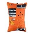 thumbnail image 2 of Juguete para Perro Fancy Pets de Tela Doggie Scrunch Queso, 2 of 4