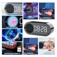 thumbnail image 4 of Reloj digital led despertador con altavoz bluetooth y radio y 1pcs, 4 of 4