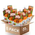 thumbnail image 1 of BeBo Papilla Liofilizada de Frijol para Bebé – Comida Completa con Manzana, Maíz y Linaza – Sin Azúcar ni Conservadores – PACK DE 5 POUCH DE 30G, 1 of 11