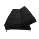 thumbnail image 5 of Sofa Cama Reclinable El Bazar Store New York Terciopelo Negro Futón 3 posiciones Sala, 5 of 7