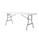thumbnail image 3 of Mesa Plegable Blanca 180 cm + 6 Sillas Plegables Blancas LOOMBER, 3 of 6