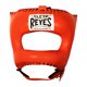 thumbnail image 1 of Protector de cabeza para entrenamiento unitalla, Cleto Reyes con barra "v" en piel color naranja, 1 of 3