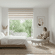 thumbnail image 4 of Persiana Sheer Elegance Premium Decoking 120 Ancho x 240 Alto Linen White, 4 of 4