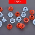 thumbnail image 3 of Juntas de sellado a prueba de fugas para grifo, juntas de silicona de 1/2 pulgadas para accesorios de plomería, pieza de repuesto duradera, anillos de 20 piezas, 3 of 6