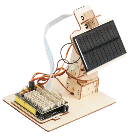 Kits de seguimiento solar automático, kit solar de seguimiento solar, equipo de seguimiento solar inteligente hecho a mano para niños y niñas