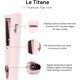 thumbnail image 2 of L'ange Hair Plancha y Rizador de Pelo de Titanio 2 en 1 Le Titan, 2 of 8