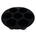thumbnail image 4 of Moldes de silicona para muffins y pasteles, 7 rejillas, accesorio para freidora de aire de cocina, 4 of 7