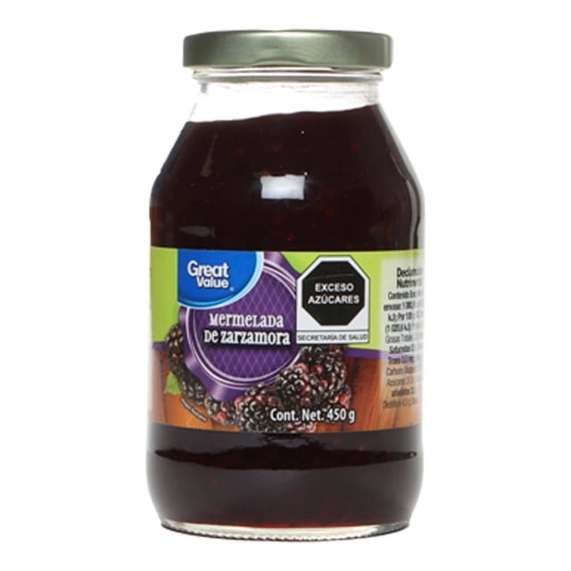Mermelada Great Value zarzamora 450 g