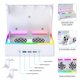 thumbnail image 5 of Soporte de pared para Xbox Series S con sistema de refrigeración por ventilador, 3 niveles de velocidad ajustables, tira de luces RGB, 3 puertos USB adicionales y 2 ganchos para mandos, 5 of 7