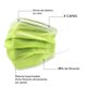 thumbnail image 5 of Cubrebocas Verde  4 capas, 5 of 5