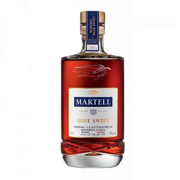 Pack de 12 Cognac Martell Blue Swift 700 ml