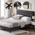 thumbnail image 3 of Base de Cama con Cabecera Queen Size Zinus Piper Tapizada Color Negro. Fácil Armado, para Todas las Edades., 3 of 6