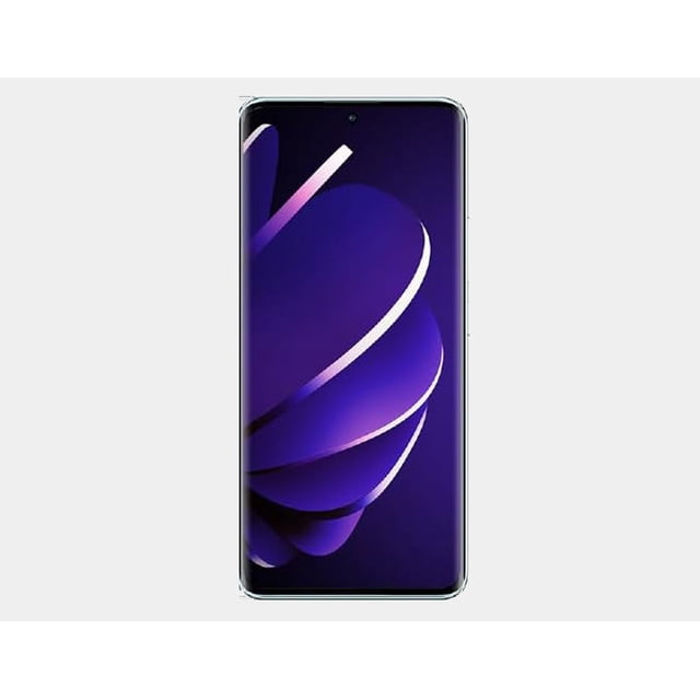 xiaomi redmi note 14 pro plus 5g 512gb rom 12gb ram dual sim gsm unlocked - frost blue front-facing centered view of the phone with a 6.67-inch curved edge-to-edge display, centered punch-hole selfie camera and visible Frost Blue side frame; screen shows abstract purple wallpaper, highlights 120Hz display and 200MP camera, desbloqueado para GSM.