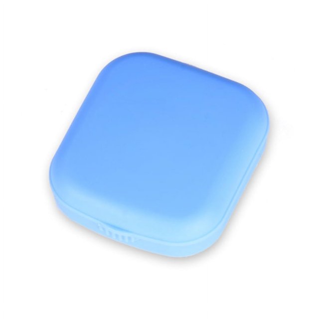 Estuche para lentes de contacto, 1 paquete de caja portátil para lentes de contacto con