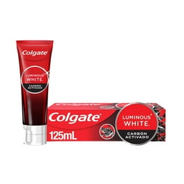 Pasta Dental Blanqueadora Colgate Luminous White Carbón Activado 125 ml