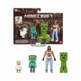 thumbnail image 1 of Paquete de 4 Figuras de Acción Mattel Minecraft Película Mansión del Bosque, 1 of 4